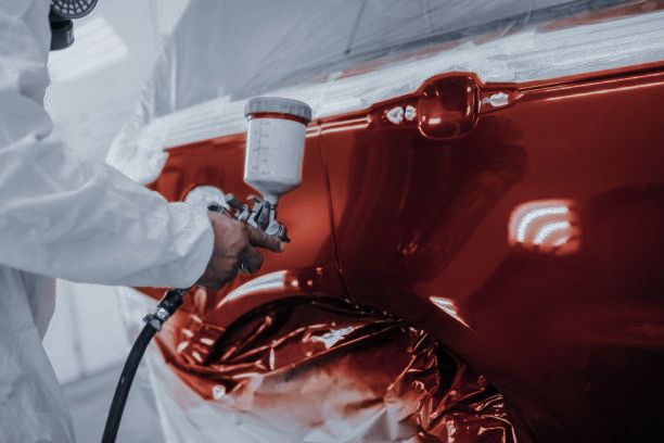 Professional spray painting